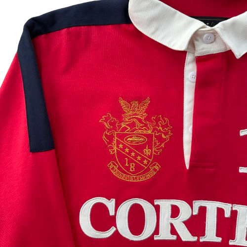 CORTEIZ PANELED RUGBY (RED)