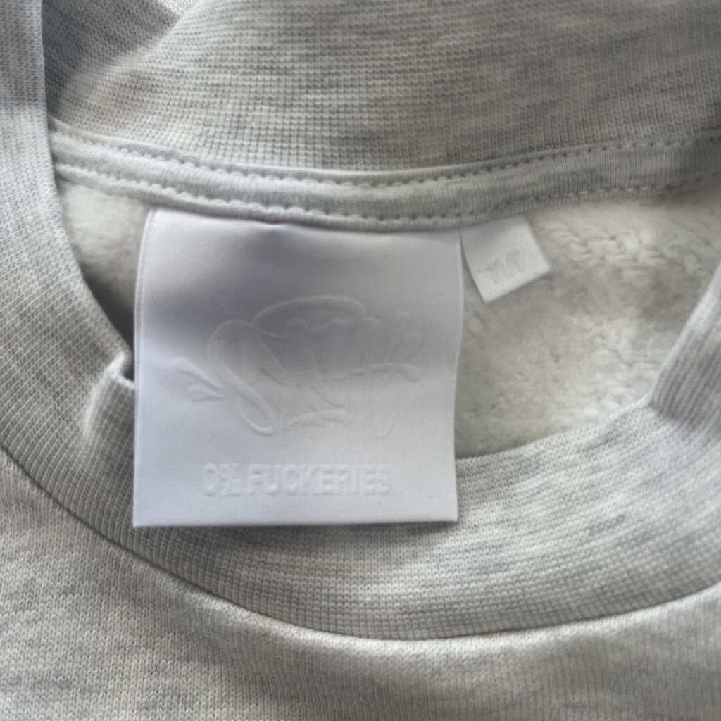 SYNA COLLEGE CREW SWEATER (GREY)