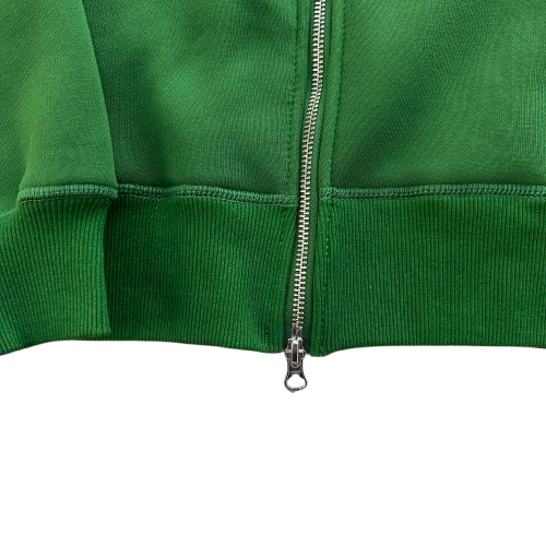 CORTEIZ ISLAND PUFF PRINT ZIP HOODIE (GREEN)