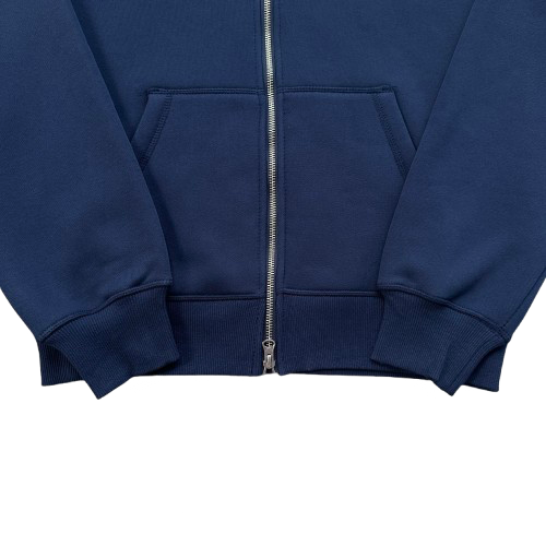 CORTEIZ ISLAND PUFF PRINT ZIP HOODIE (WASHED ROYAL)