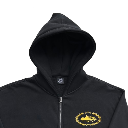 CORTIEZSUPERIOR ROYALE ZIP HOODIE (BLACK/YELLOW)