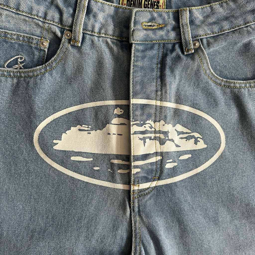 CORTEIZ ALCATRAZ BAGGY JEANS