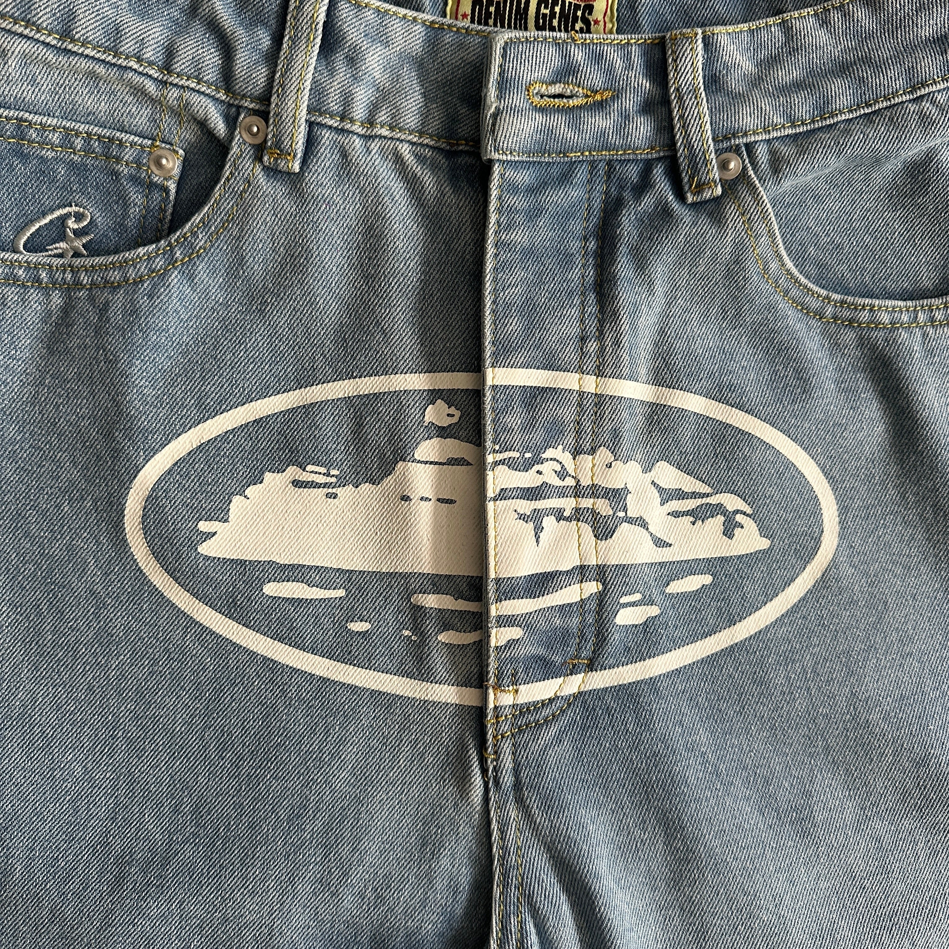 CORTEIZ ALCATRAZ BAGGY JEANS