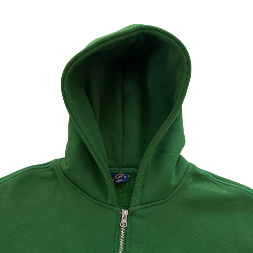 CORTEIZ ISLAND PUFF PRINT ZIP HOODIE (GREEN)