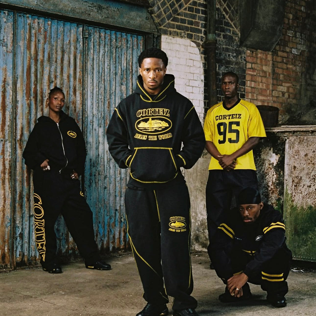 CORTIEZSUPERIOR ROYALE ZIP HOODIE (BLACK/YELLOW)