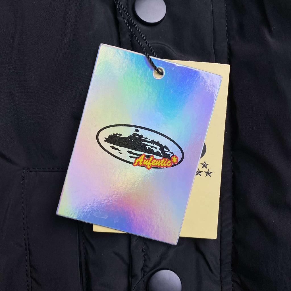 CORTEIZ AVALANCHE BOLO DOWN JACKET (BLACK)