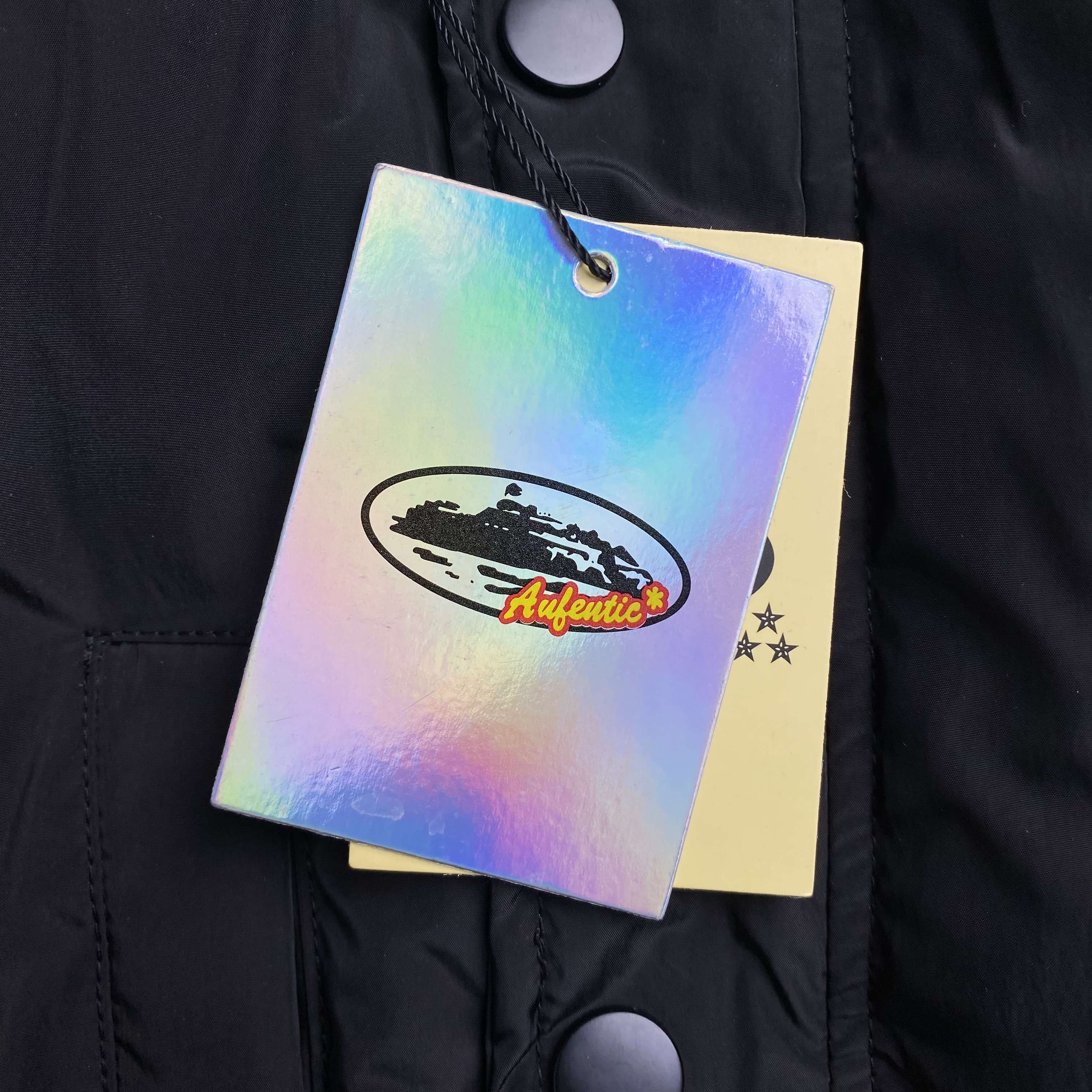 CORTEIZ AVALANCHE BOLO DOWN JACKET (BLACK)