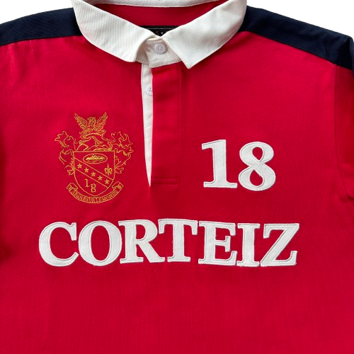 CORTEIZ PANELED RUGBY (RED)