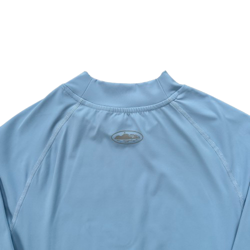 CORTEIZ WHY ALWAYS ME COMPRESSION TOP (POWDER BLUE)