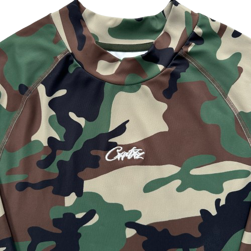 CORTEIZ LITEWORK COMPRESSION TOP (WOODLAND CAMO)