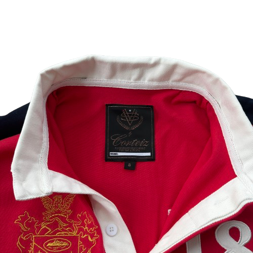 CORTEIZ PANELED RUGBY (RED)