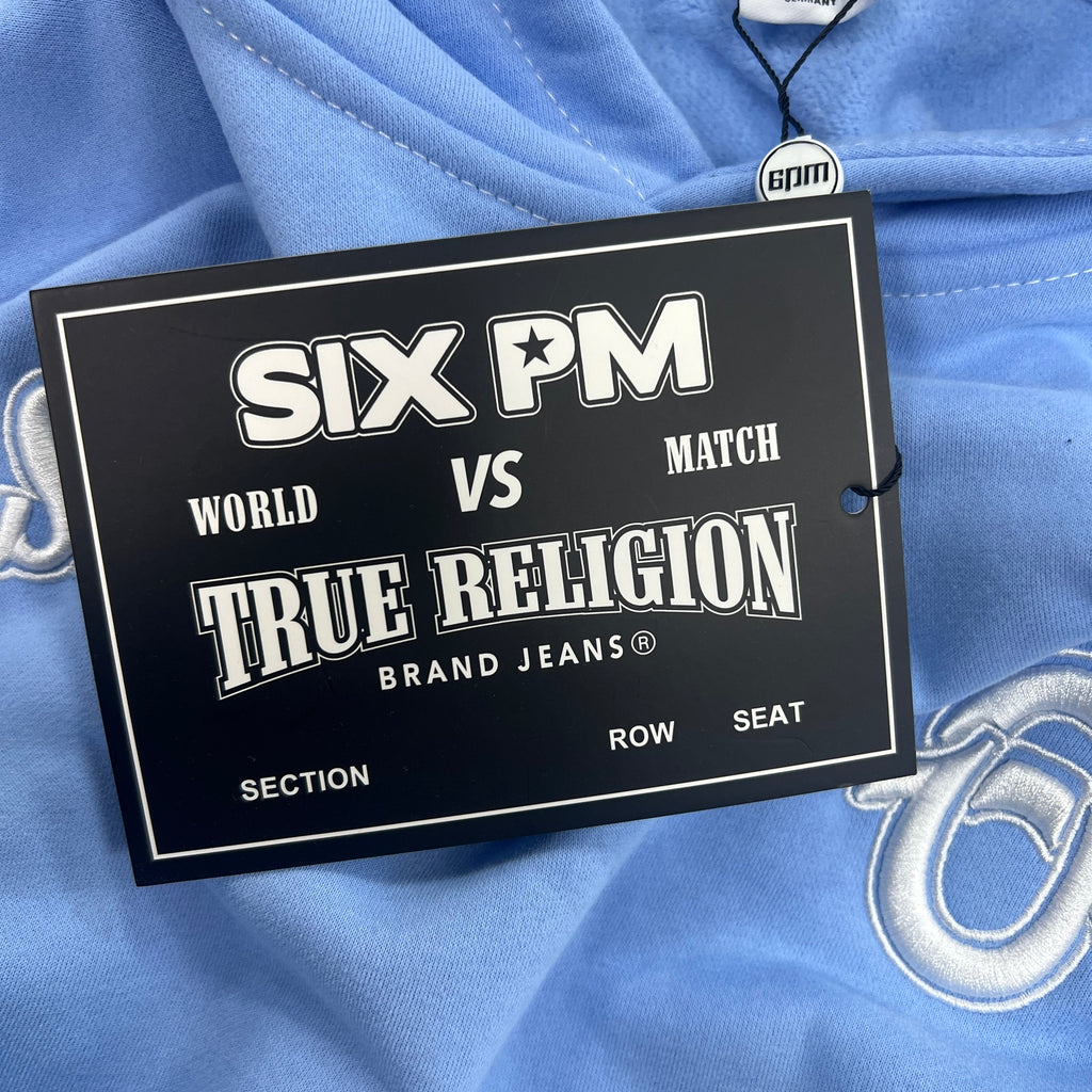 HOODIE 6PM X TRUE RELIGION (SKY BLUE)