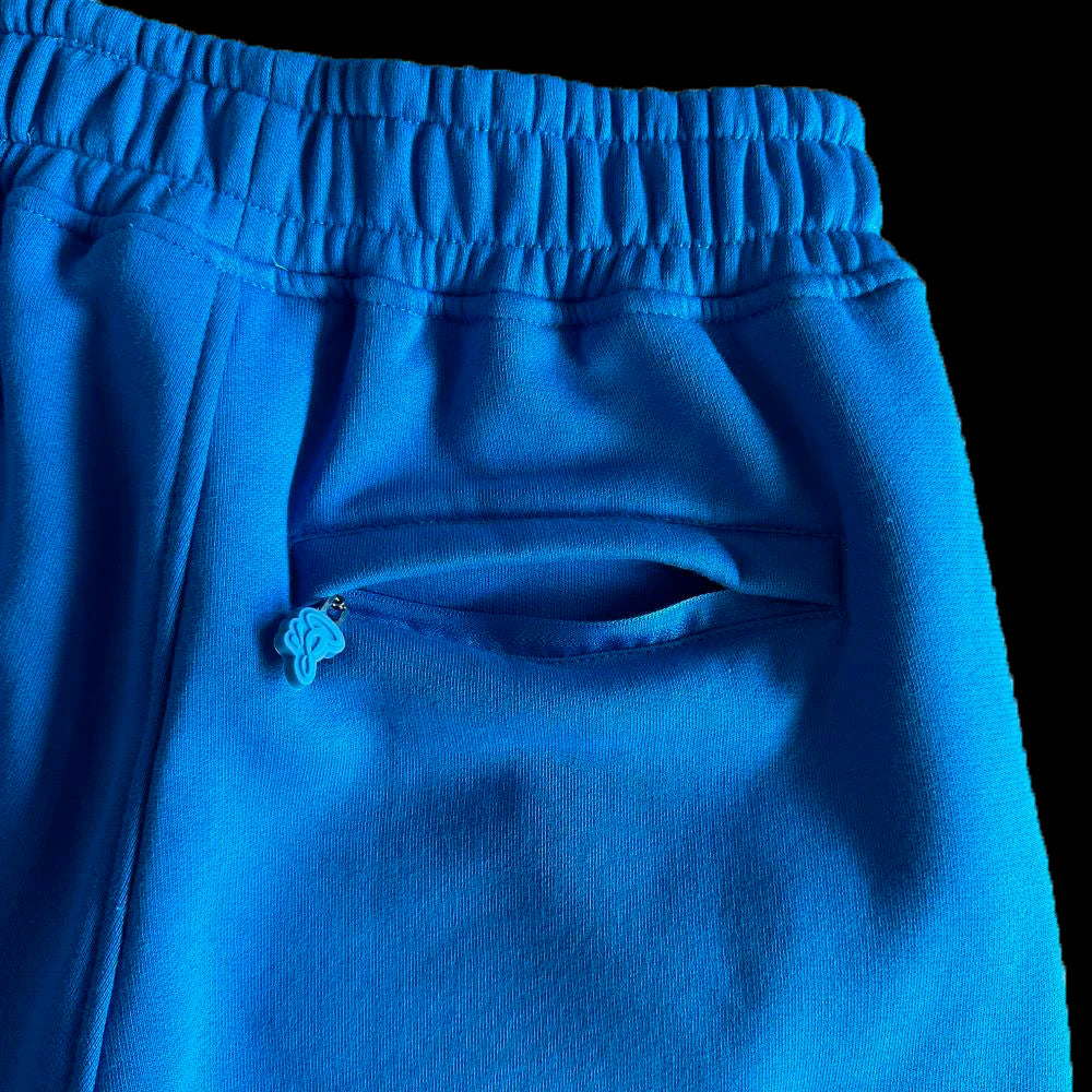 SYNA T-SHIRT & SHORTS LOGO SET (BLUE / WHITE)