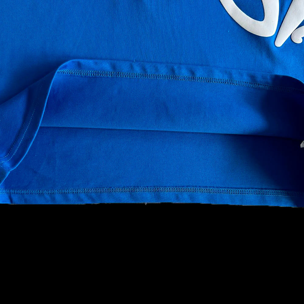 SYNA T-SHIRT & SHORTS LOGO SET (BLUE / WHITE)