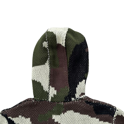 CORTEIZ ALCATRAZ HEAVY KNIT HOODIE (CAMO)
