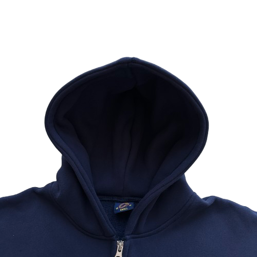 CORTEIZ THICK STITCH ALLSTARZ ZIP HOODIE (NAVY)