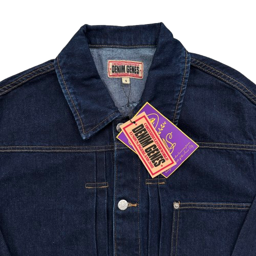 CORTEIZ TYPE II FRAYED DENIM JACKET INDIGO