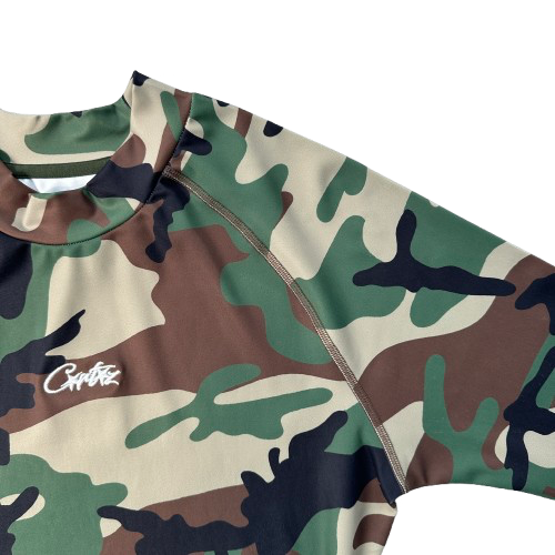 CORTEIZ LITEWORK COMPRESSION TOP (WOODLAND CAMO)