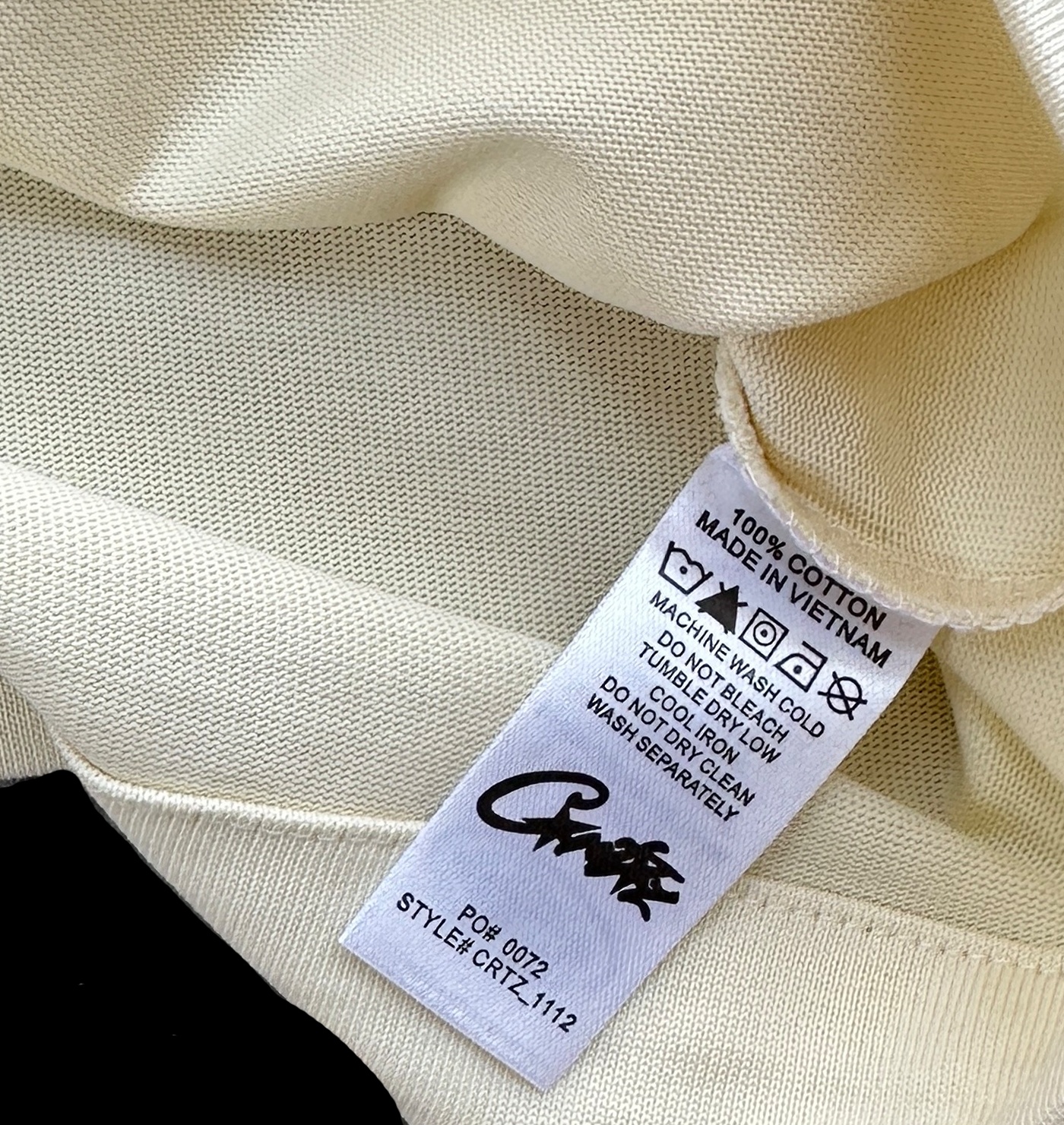 CORTEIZ HMP VINTAGE JERSEY (CREAM / BURGUNDY)