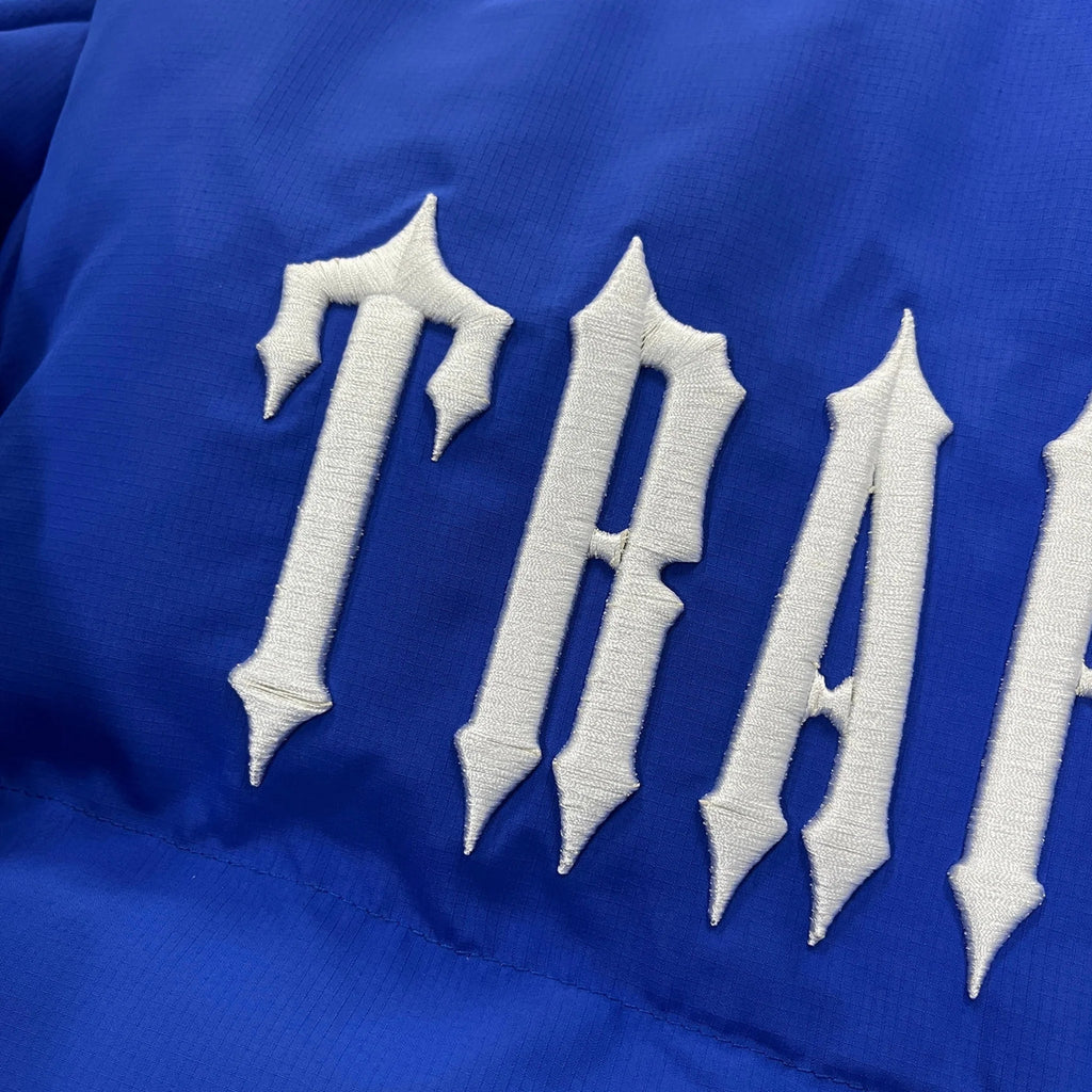 TRAPSTAR DECODED HOODED PUFFER 2.0 (DAZZLING BLUE)