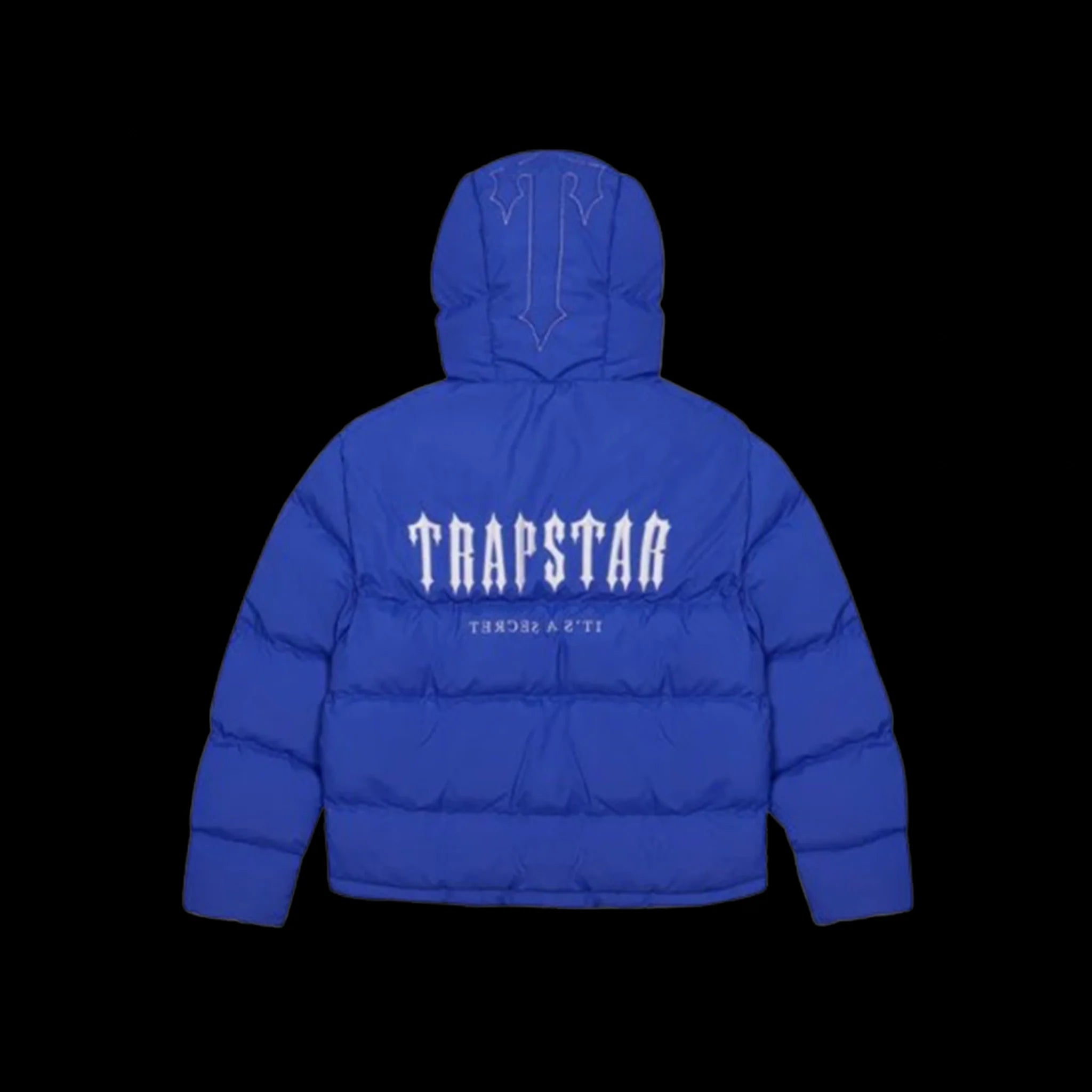 TRAPSTAR DECODED HOODED PUFFER 2.0 (DAZZLING BLUE)
