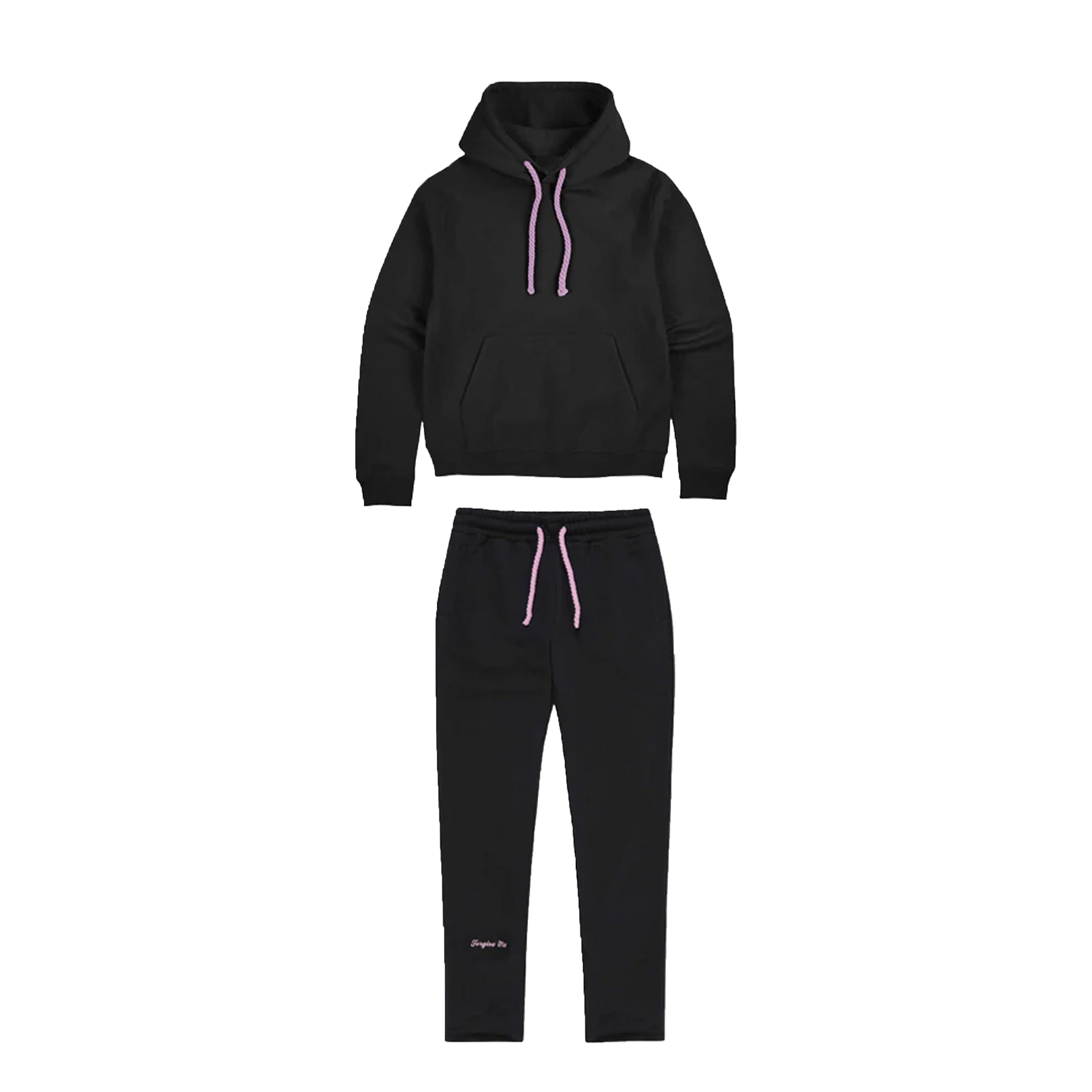 SYNA TRACKSUIT - (BLACK/PINK)