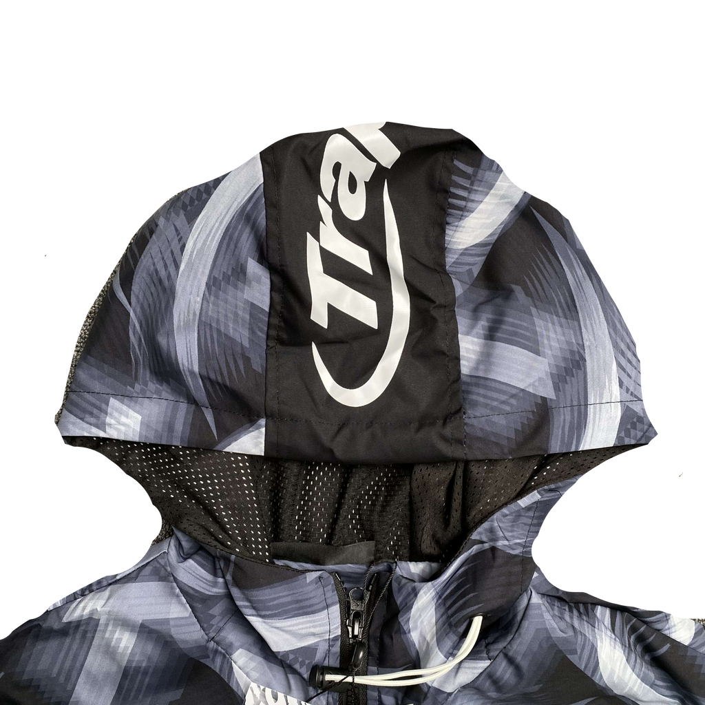 TRAPSTAR HYPERDRIVE PRINT WINDRBREAKER (NAVY)