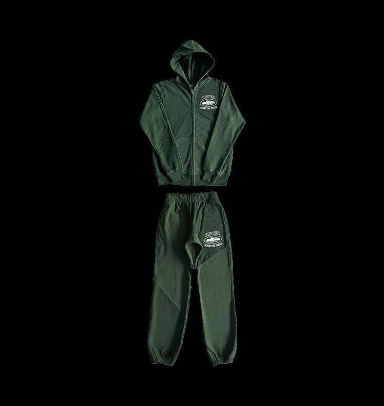 CORTEIZ RTW SUPERIOR V2 TRACKSUIT (FOREST GREEN)
