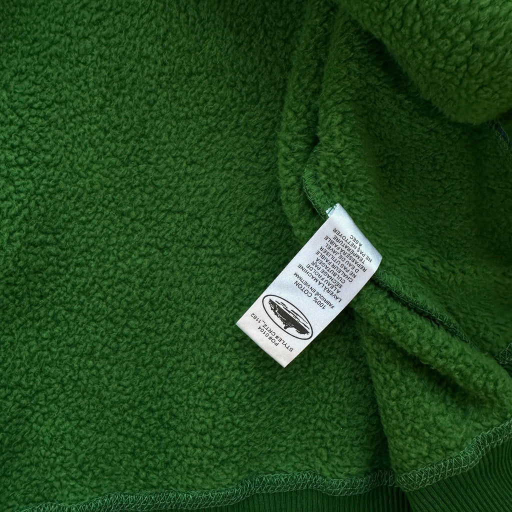 CORTEIZ ISLAND PUFF PRINT ZIP HOODIE (GREEN)