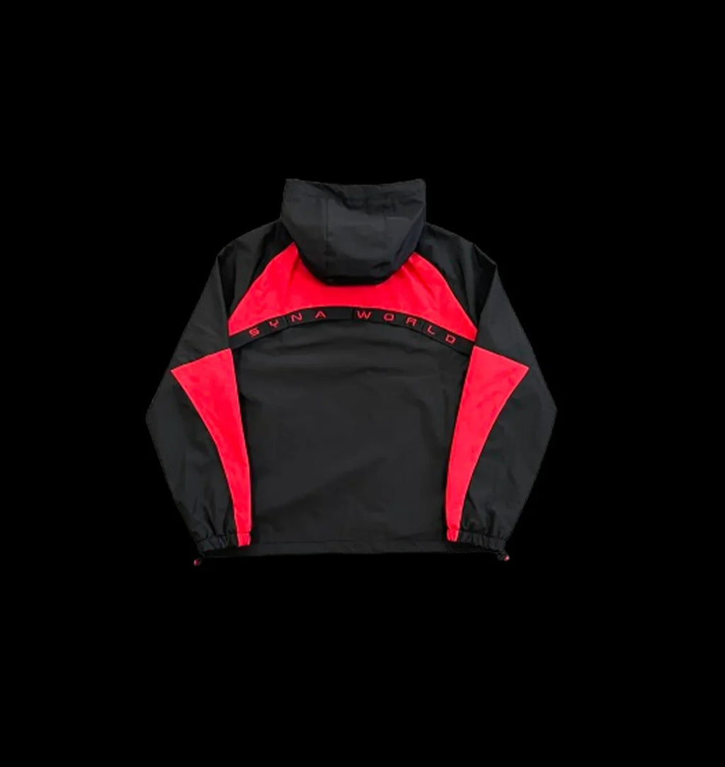 SYNA VORTEX WOVEN JACKET (BLACK/RED)