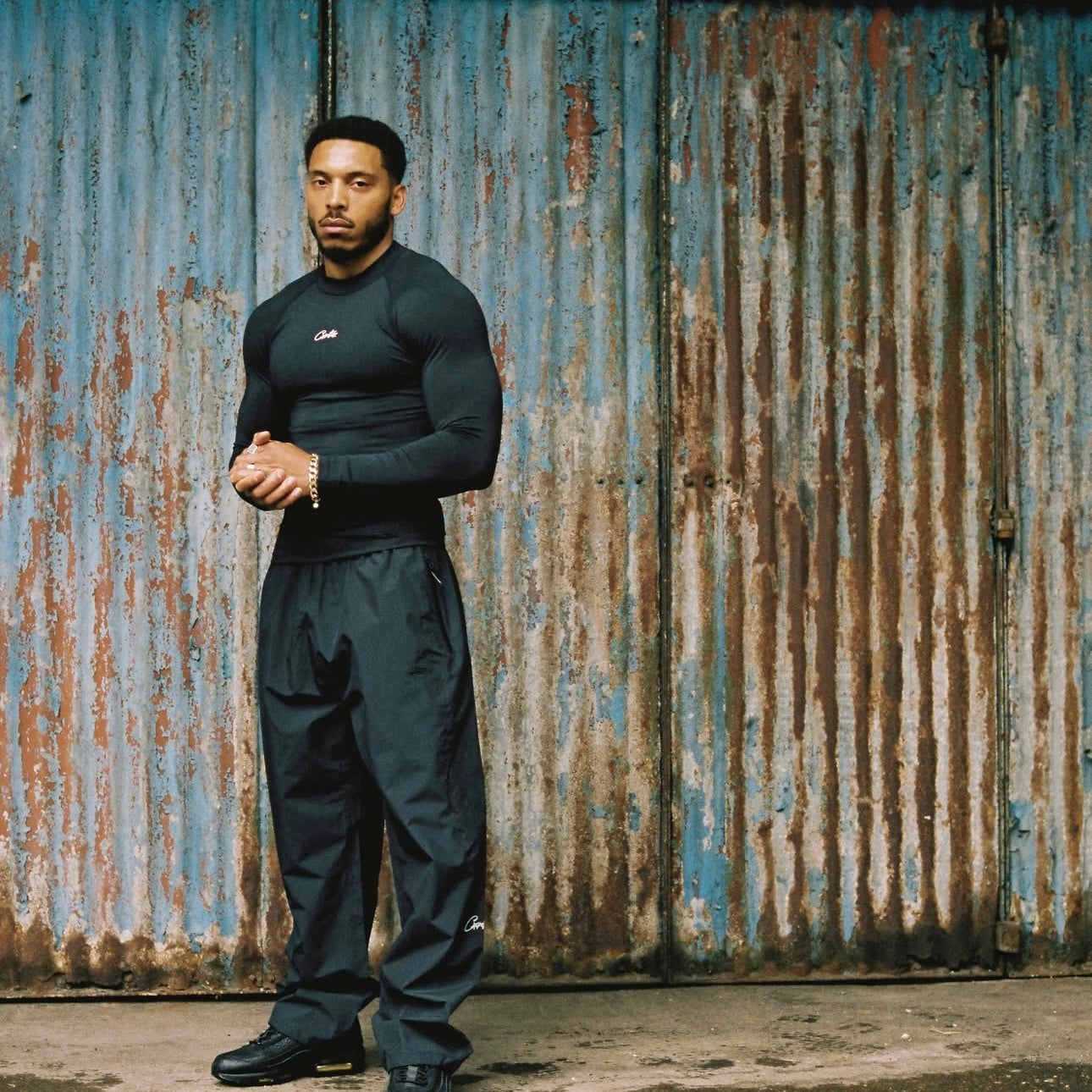 CORTEIZ LITEWORK COMPRESSION TOP (BLACK)