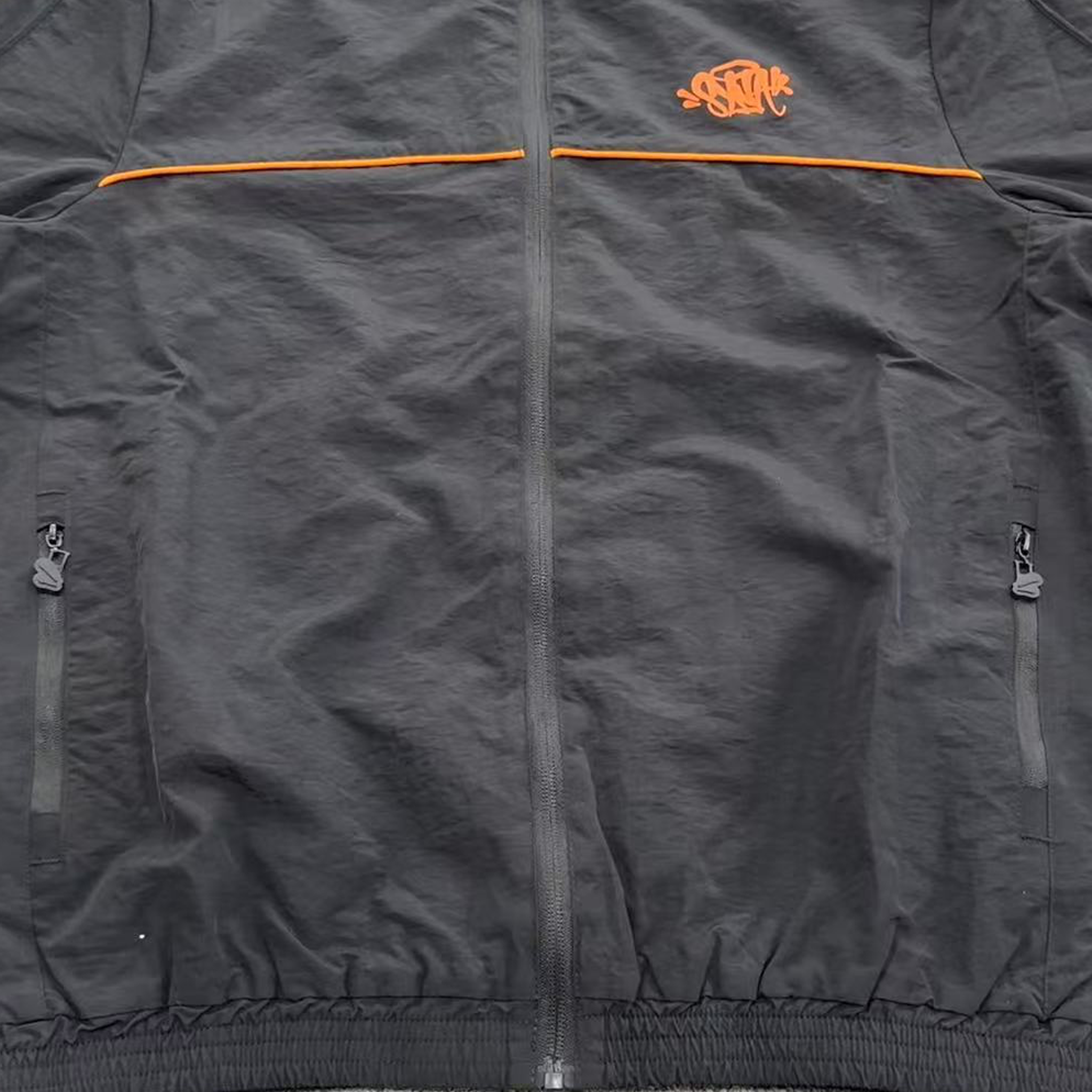 SYNA SHELL TRACKSUIT (BLACK/ORANGE)