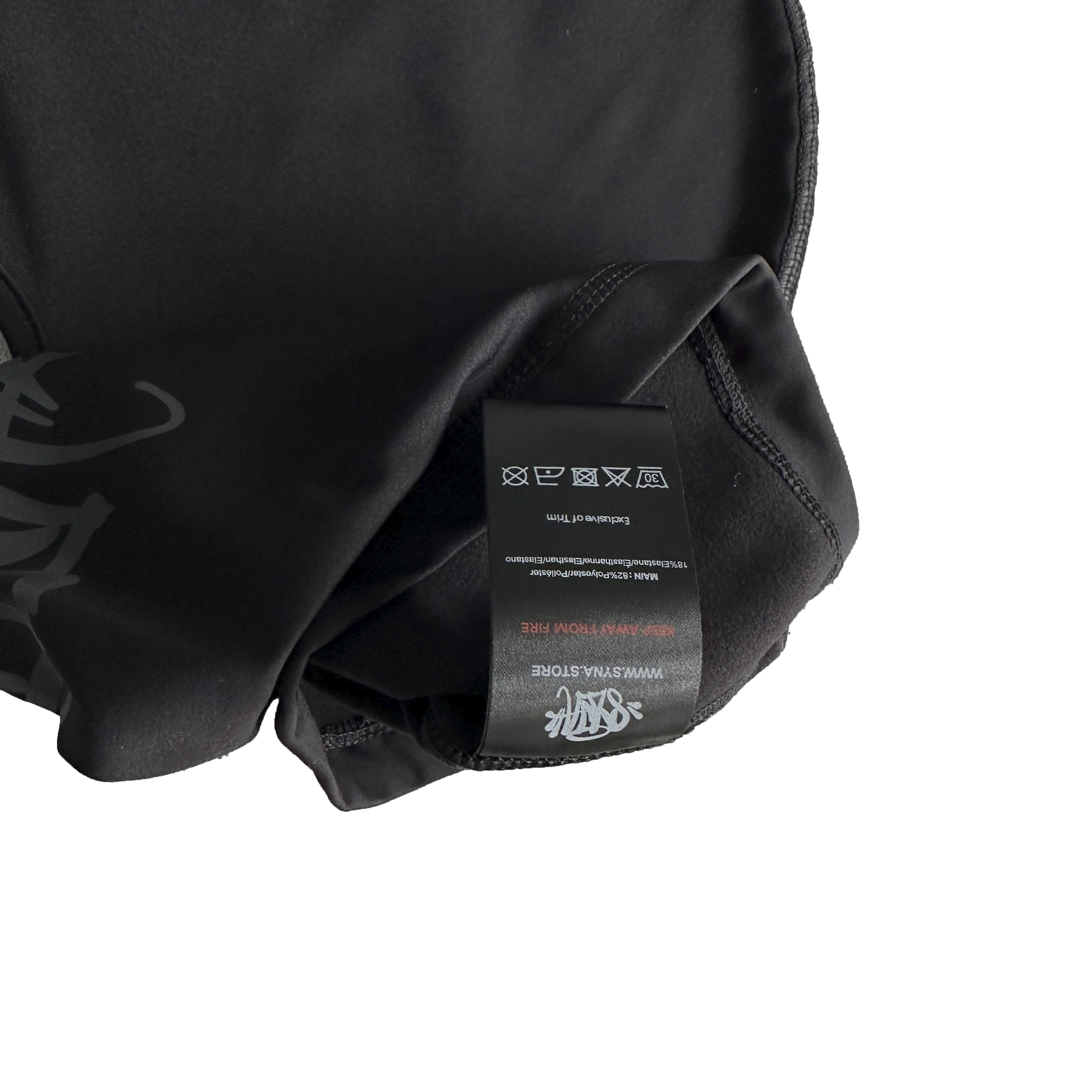 SYNA WORLD MOUTH LOGO BALACLAVA (BLACK / REFLECTIVE)