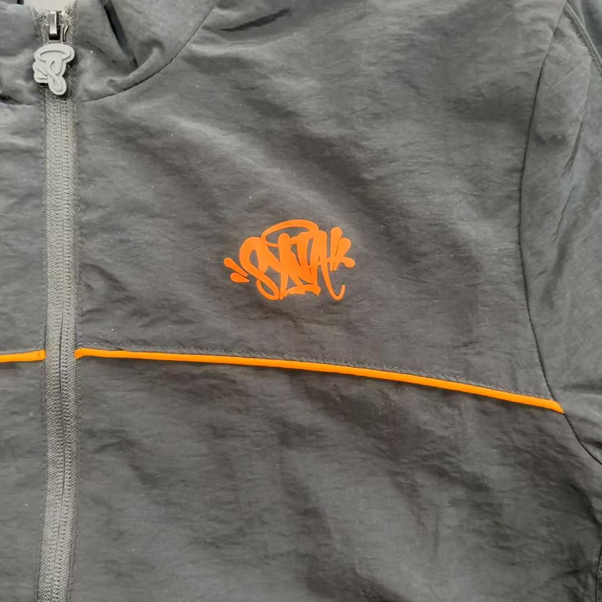 SYNA SHELL TRACKSUIT (BLACK/ORANGE)