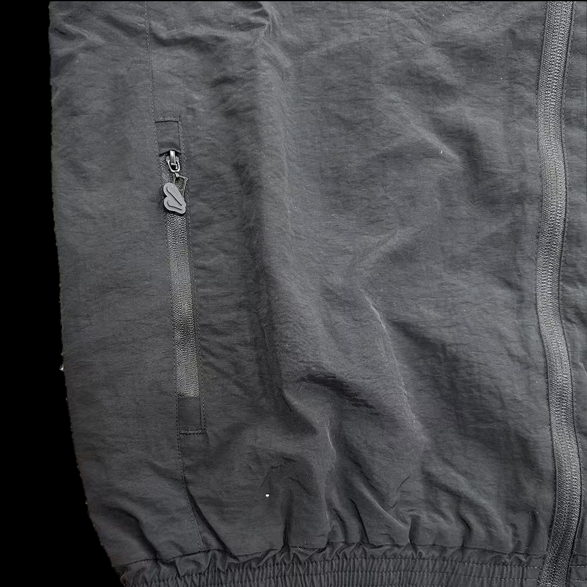 SYNA SHELL TRACKSUIT (BLACK/ORANGE)