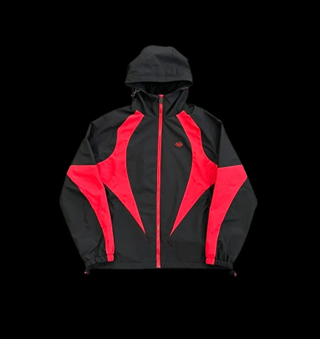SYNA VORTEX WOVEN JACKET (BLACK/RED)