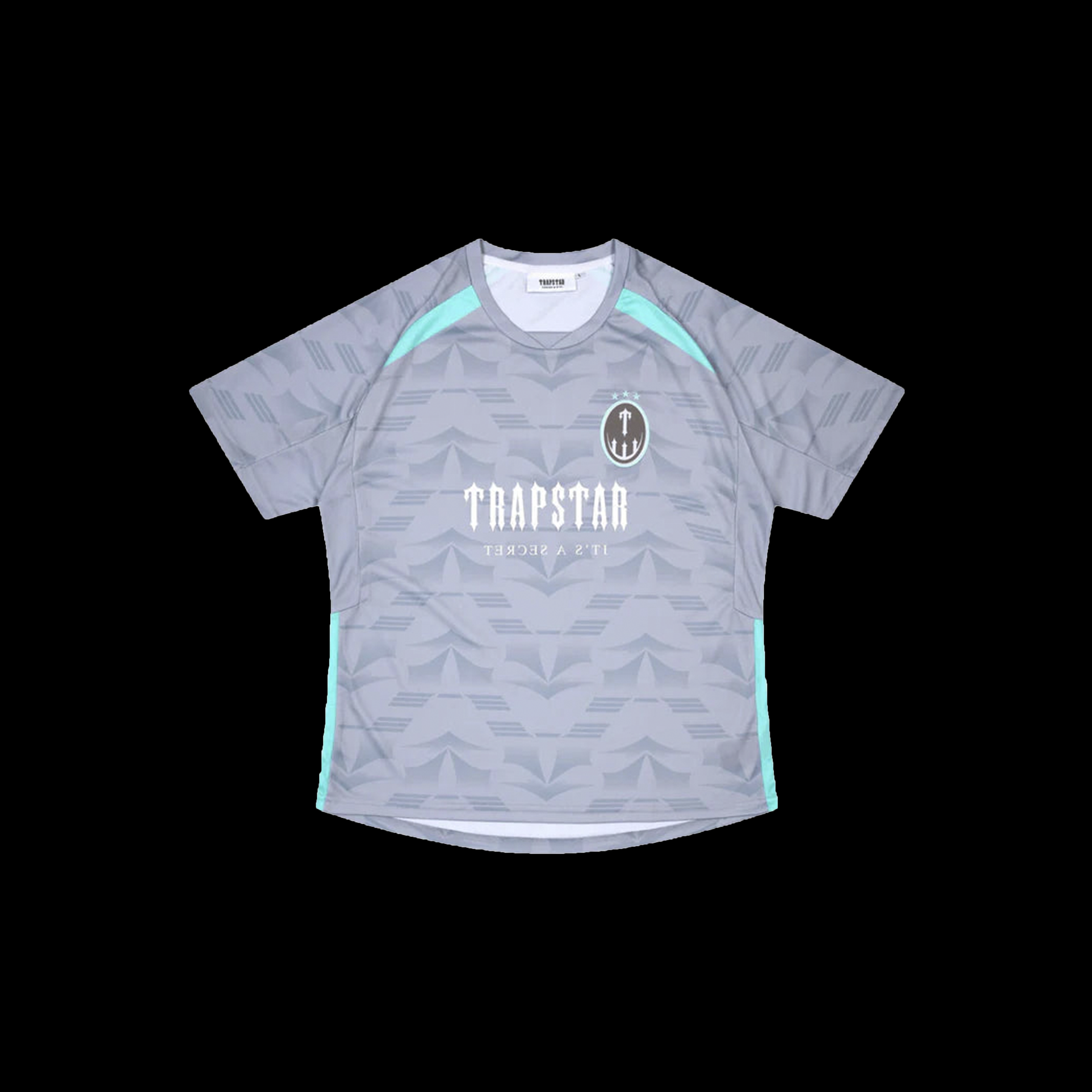 TRAPSTAR IRONGATE FOOTBALL JERSEY (GREY/BLUE)