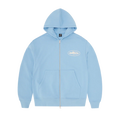 CORTEIZ ISLAND PUFF PRINT ZIP HOODIE (BABY BLUE)