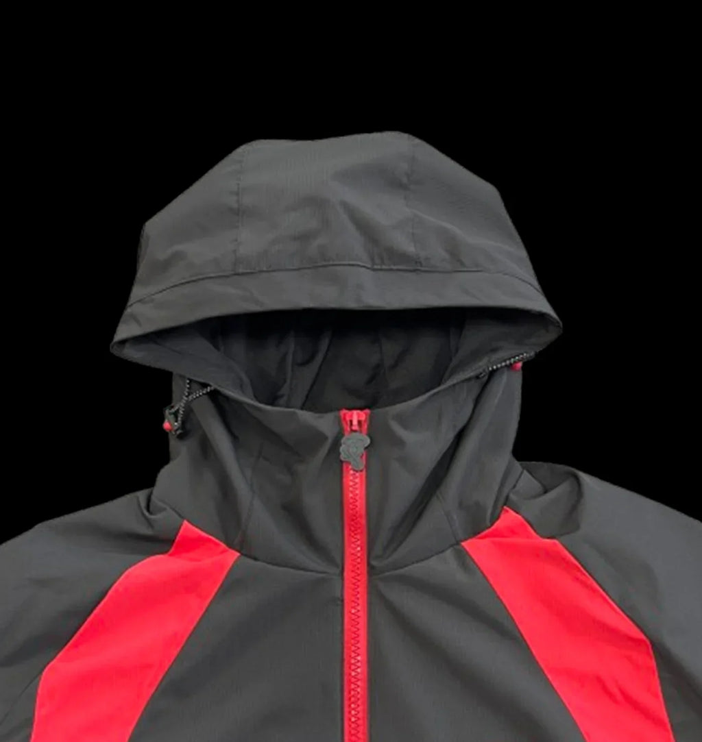 SYNA VORTEX WOVEN JACKET (BLACK/RED)