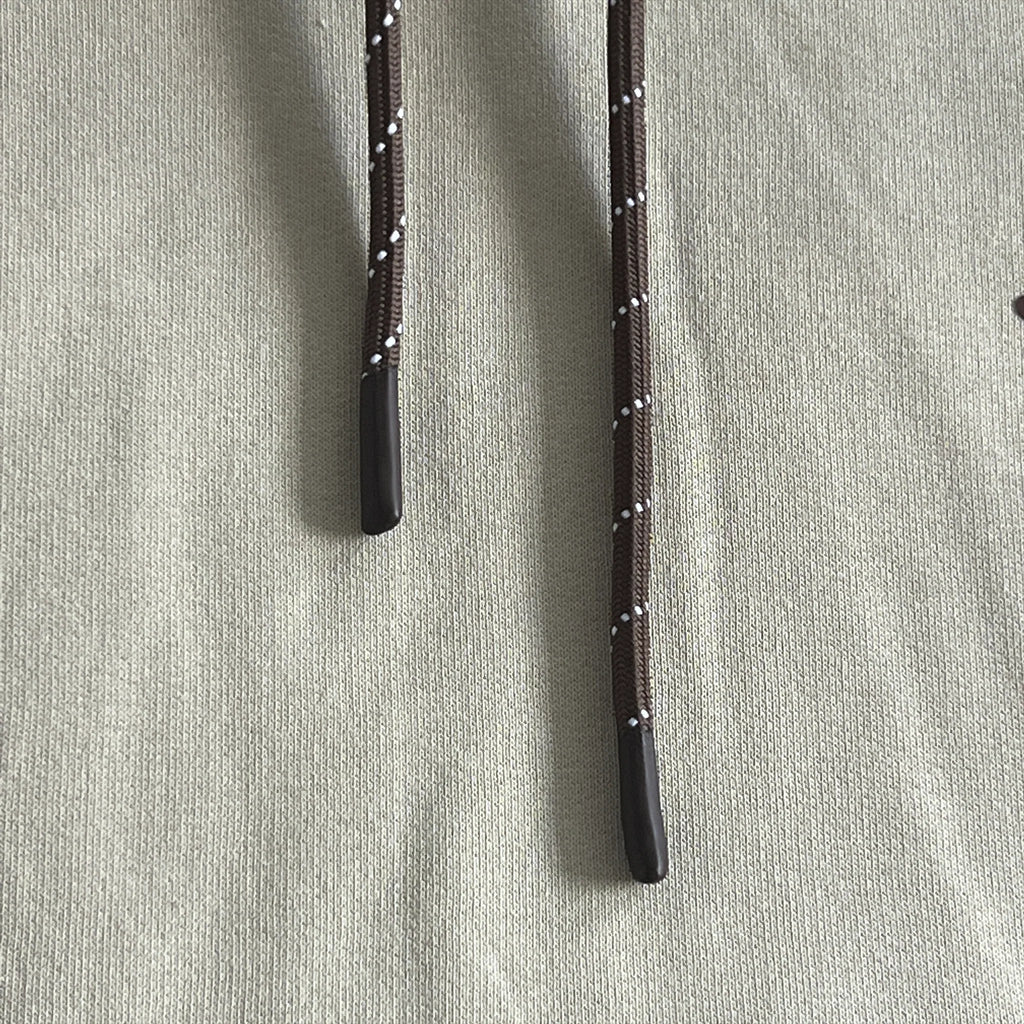 SYNA PIPE HOODIE & SHORT SET (BEIGE/BROWN)