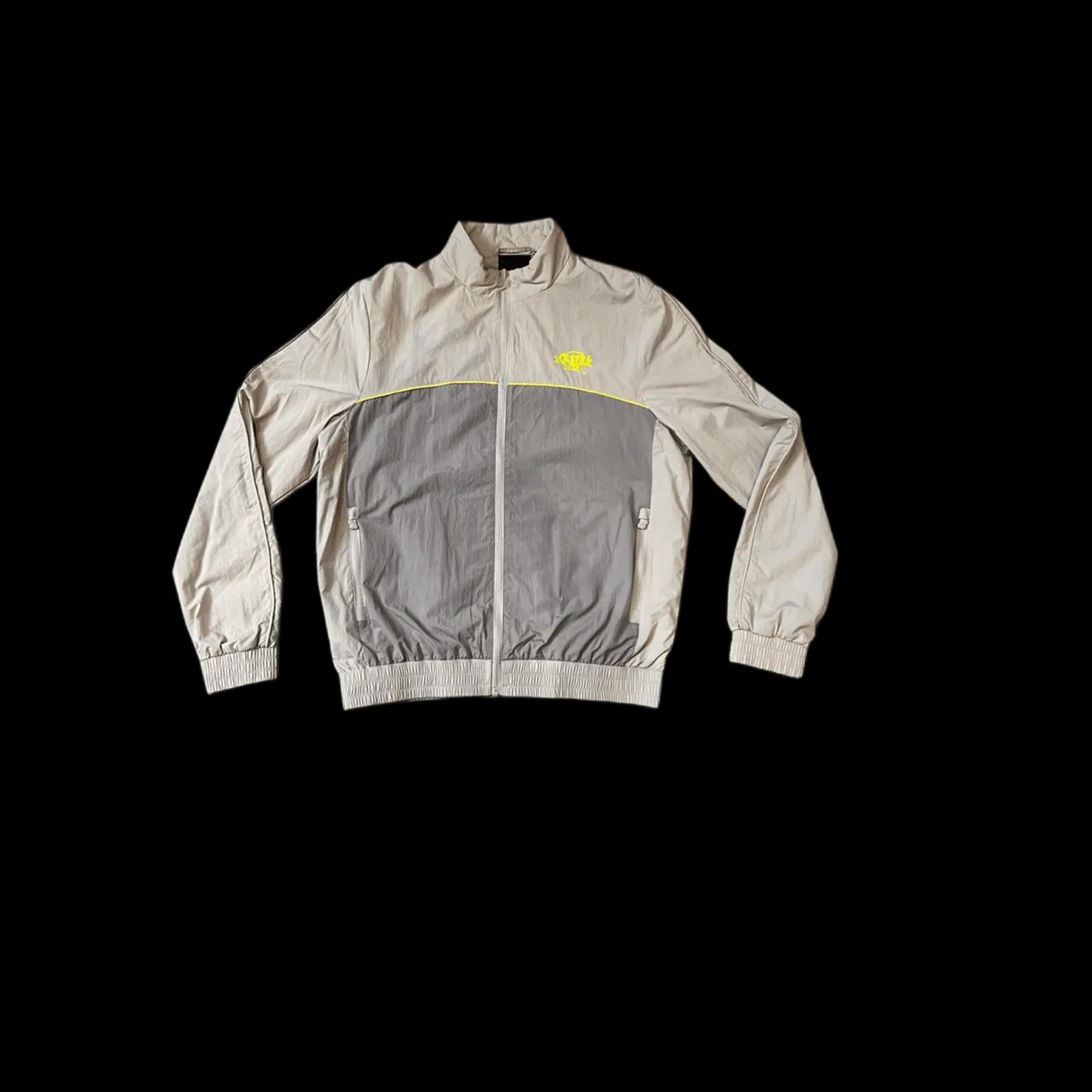 SYNA SHELL TRACKSUIT (CREAM/GREY/YELLOW)