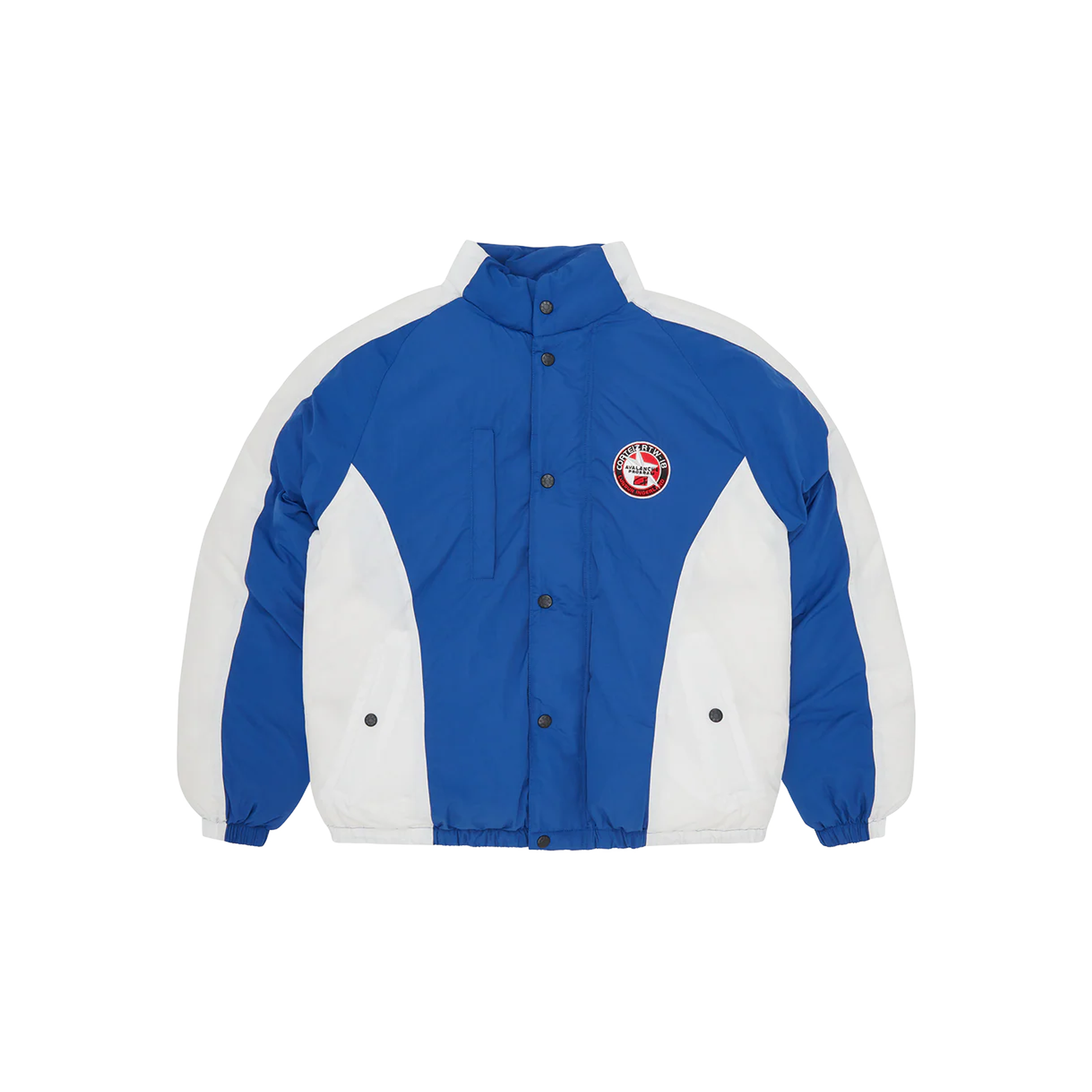 CORTEIZ AVALANCHE BOLO DOWN JACKET (BLUE)