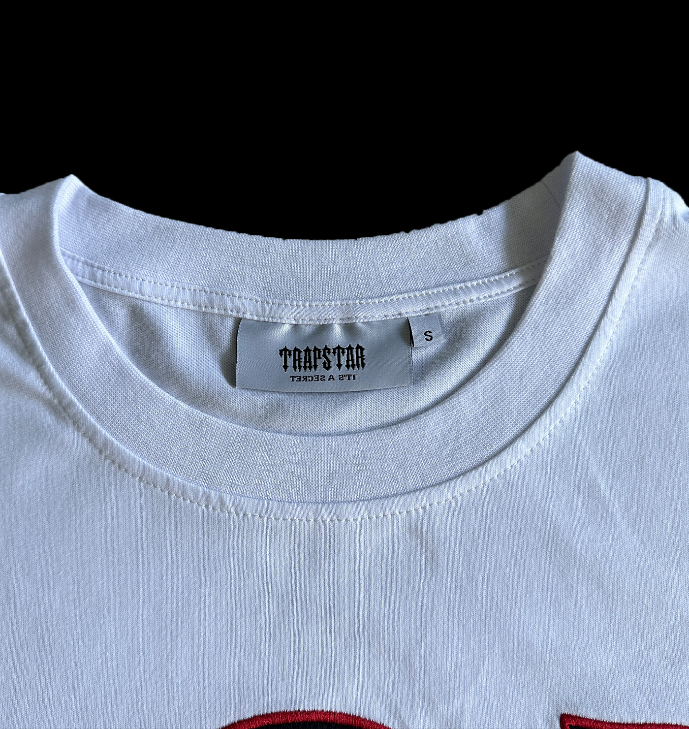 TRAPSTAR TEE & SHORTS SET (WHITE/GREY/RED)