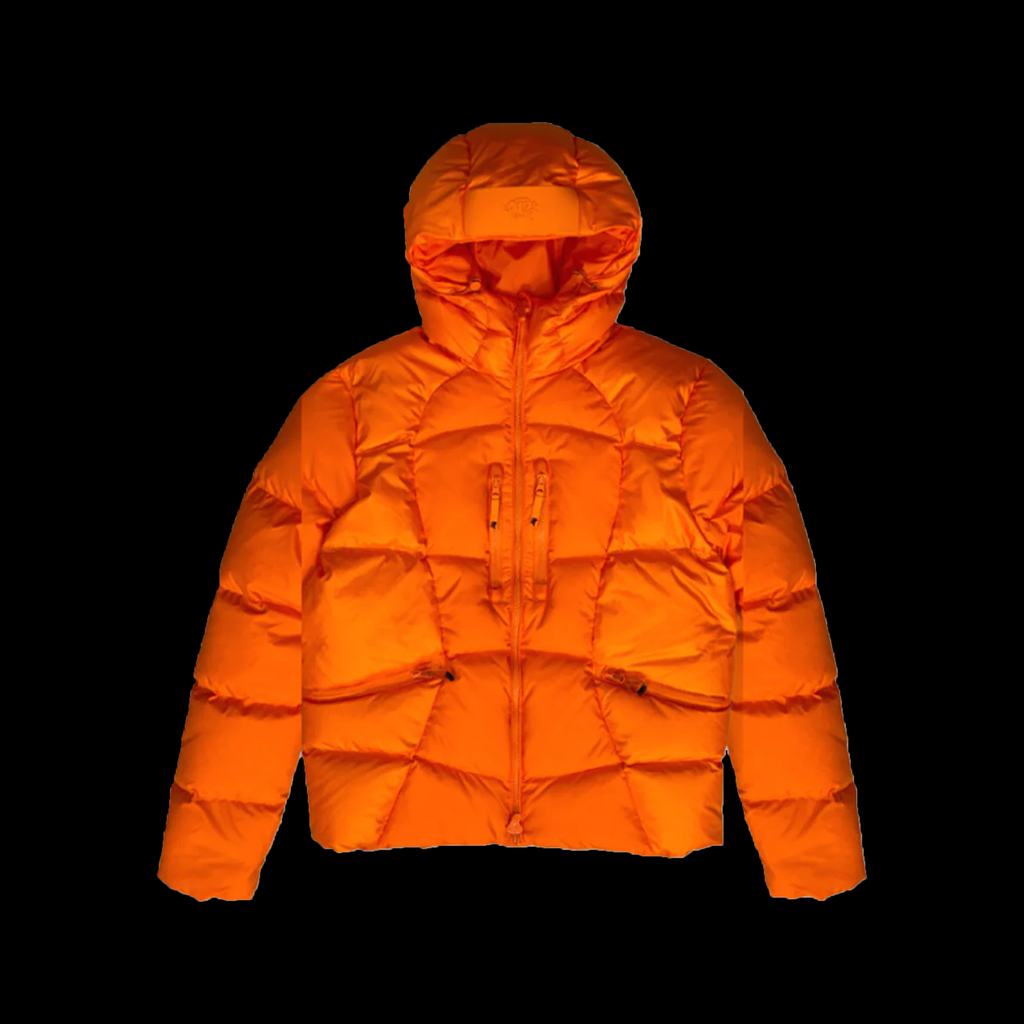 SYNA WORLD WAVE PUFFER JACKET (ORANGE)