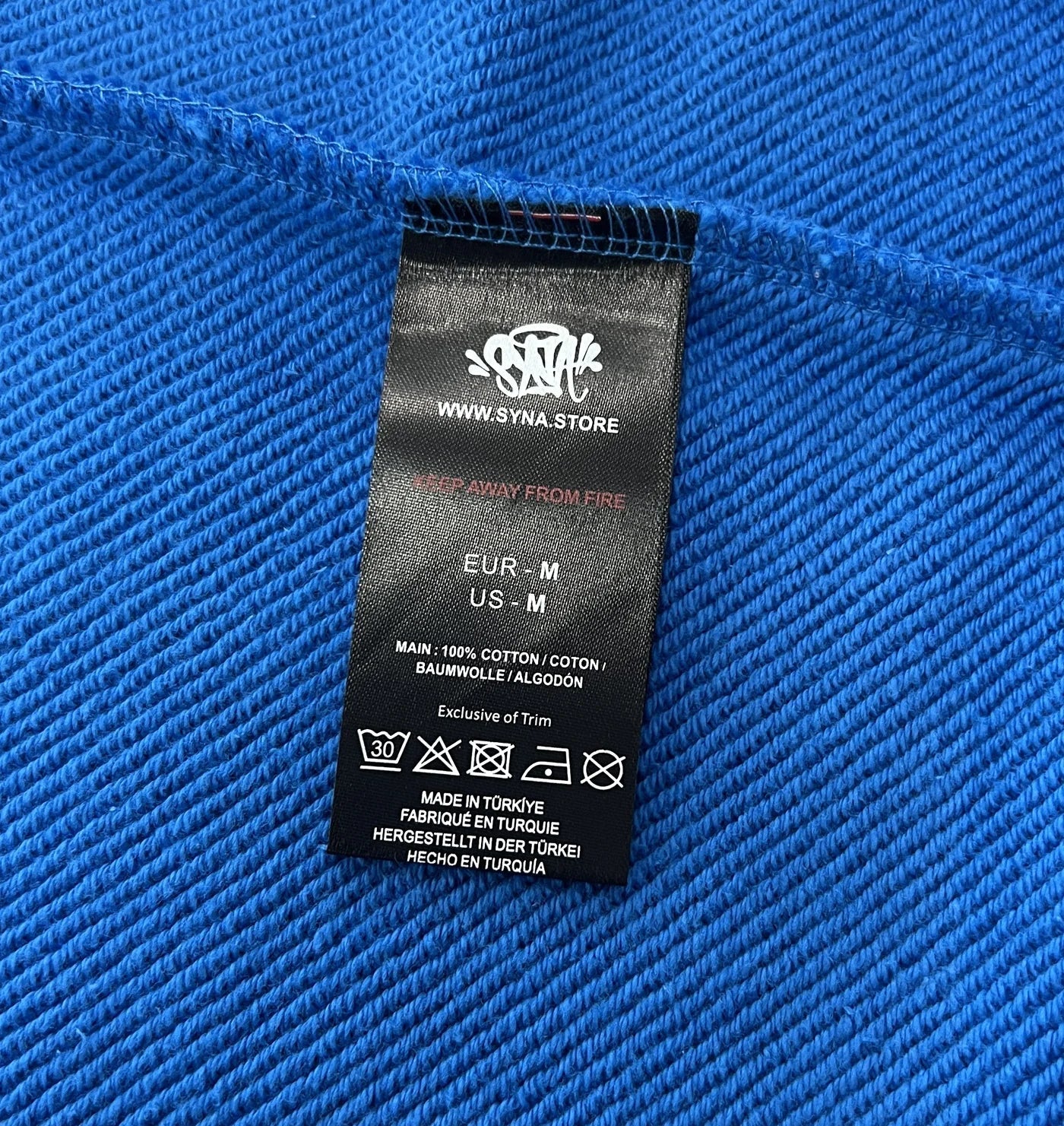 SYNA VOID ZIP UP HOODIE (BLUE)