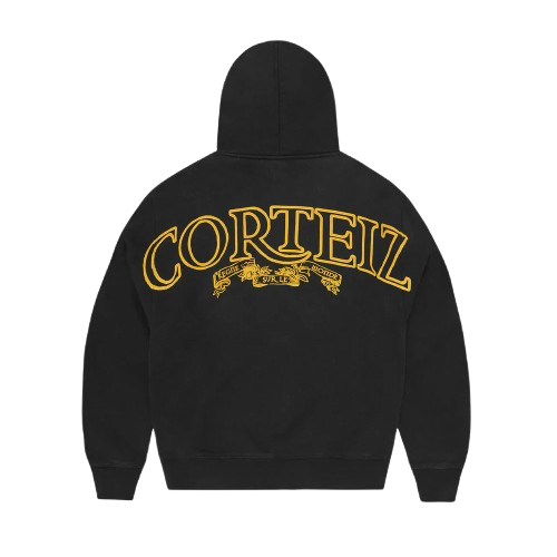 CORTIEZSUPERIOR ROYALE ZIP HOODIE (BLACK/YELLOW)