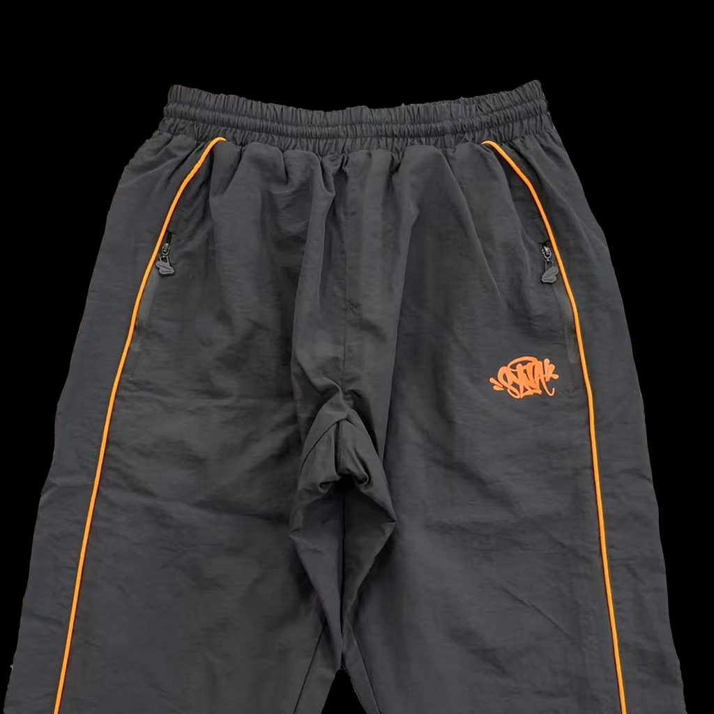 SYNA SHELL TRACKSUIT (BLACK/ORANGE)