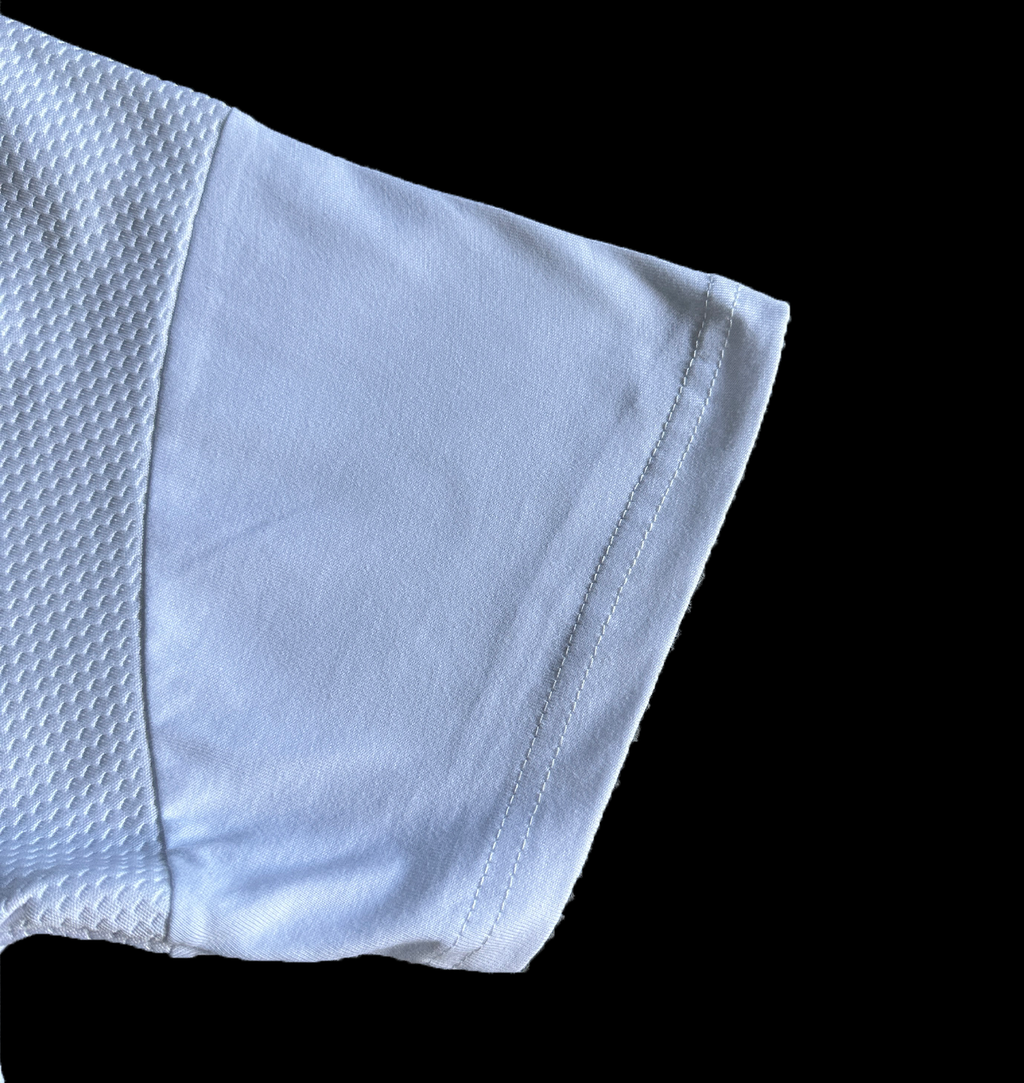 TRAPSTAR TEE & SHORTS SET (WHITE/GREY/RED)