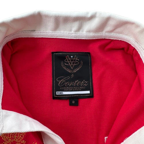 CORTEIZ PANELED RUGBY (RED)