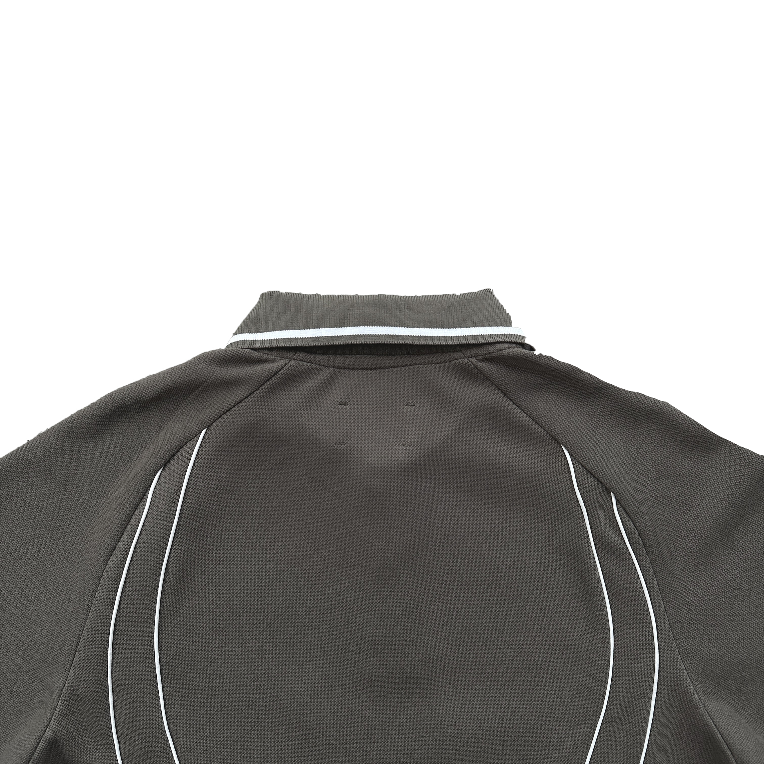 CORTEIZ PIPED POLO SHIRT (GREY)